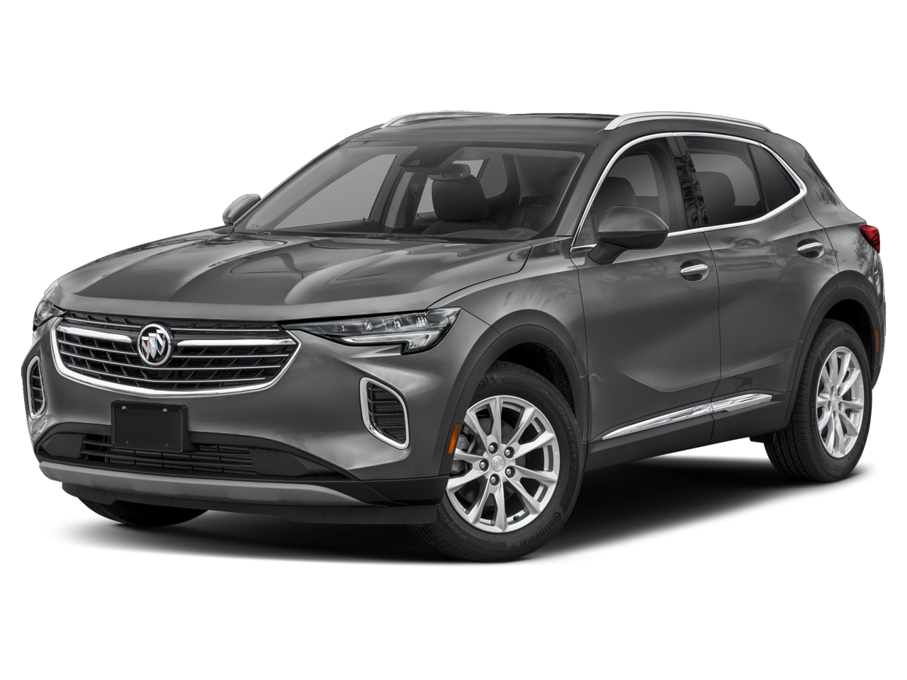 2023 Buick Envision Avenir in Rich Garnet Metallic — front three-quarter view