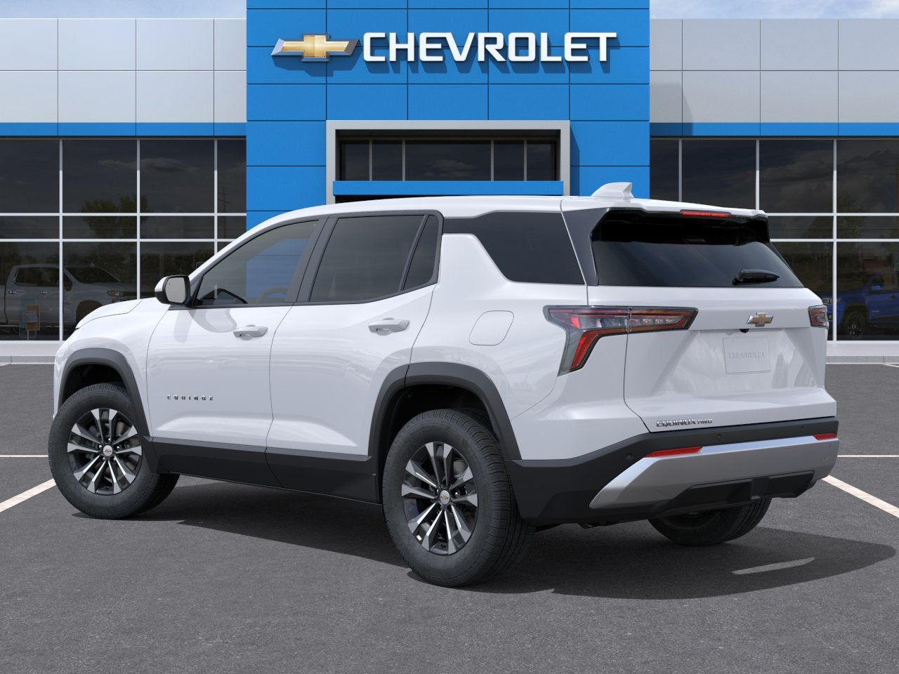 2027 Chevrolet Equinox — rear three-quarter view